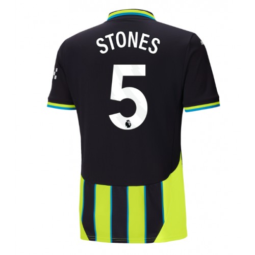 Dres Manchester City John Stones #5 Gostujuci 2024-25 Kratak Rukav